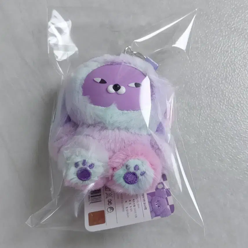 [BUNJANG] Wasabi Bear Catrabi Doll Keychain / 와사비베어  인형 키링 캣라비