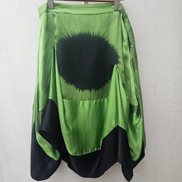 [BUNJANG] Lee Sang Bong 100% Silk Skirt / 이상봉  실크100% 스커트 28