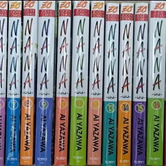 [BUNJANG] Nana Complete Manga Set Volumes 1-21 Unsealed / 나나 NANA 만화책 1~21 미개봉 만화짱많아 안전프로상점매장