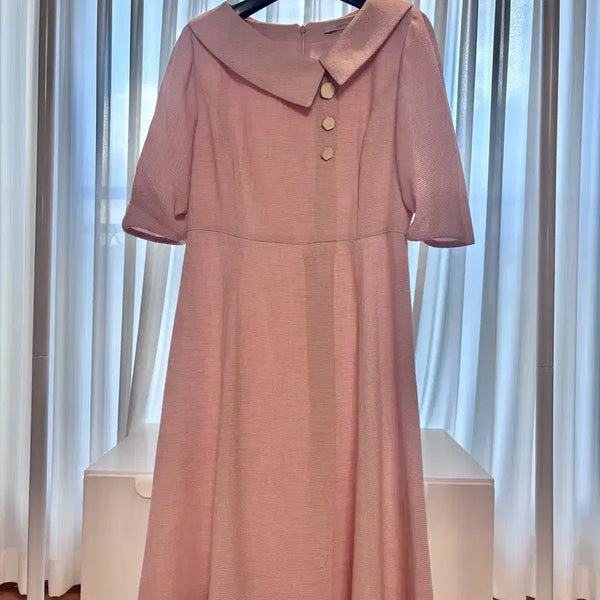 [BUNJANG] Kenneth Lady Pink Long Dress / 케네스레이디 원피스