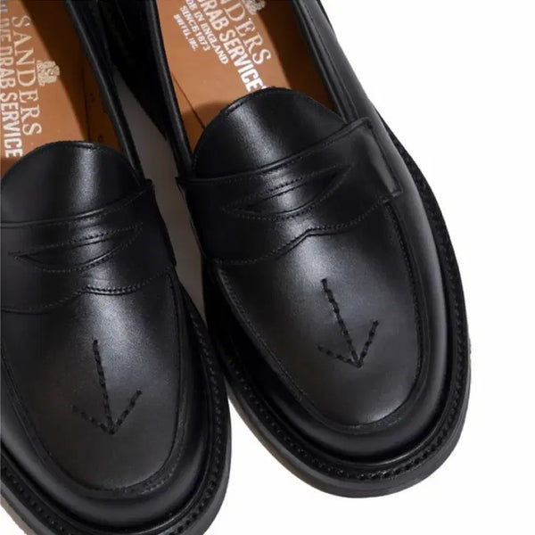 [BUNJANG] Sanders Olive Lab Service Spectator Loafers / [265] 샌더스 올리브드랩서비스 스펙테이터 로퍼