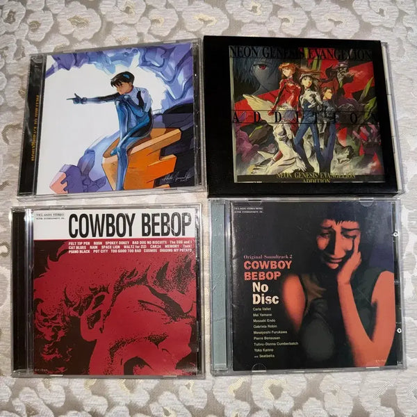 [BUNJANG] Evangelion & Cowboy Bebop OST CDs (Individual) / 에반게리온, 카우보이 비밥 OST 음반 CD 개별 반택포