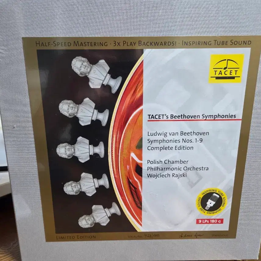 [BUNJANG] TACET Beethoven Complete Symphonies LP Box Set / TACET 베토벤 교향곡 전집 LP 박스세트