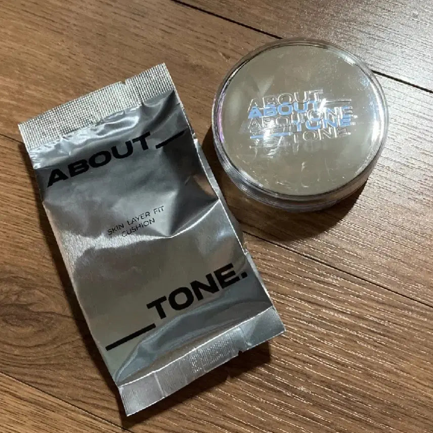 [BUNJANG] About Tone Skin Layer Fit Cushion (Case + Refill) / 어바웃톤 스킨 레이어핏 쿠션 (본품케이스+리필)