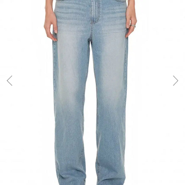 [BUNJANG] Too Much Tax Low Rise Loose Fit Jeans - Size L / 투머치택스 로우라이즈 루즈핏 진 L사이즈