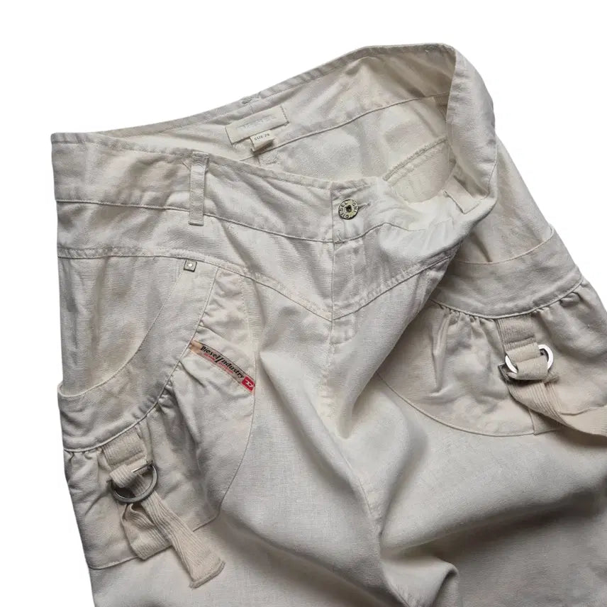 [BUNJANG] Diesel Linen Cargo Skirt - Size 28 / [3일간 20%할인] [28] 디젤 린넨 스커트