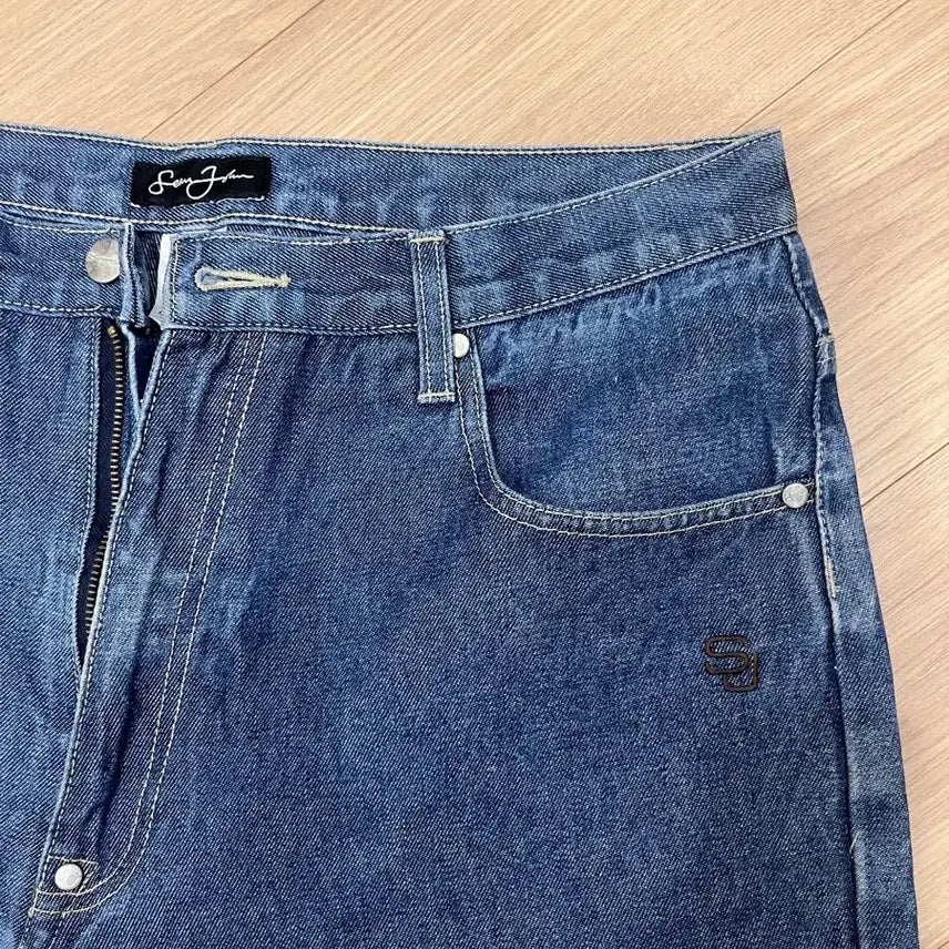 [BUNJANG] SEON JOHN Loose Fit Denim Pants / SEON JOHN Loose Denim Pants