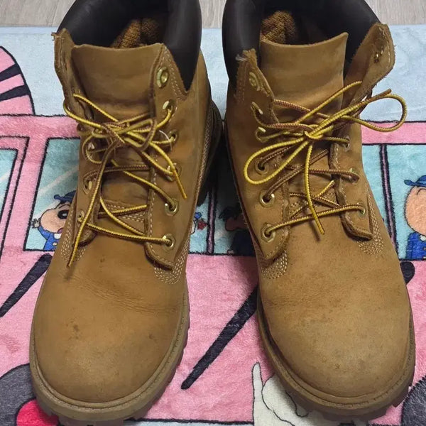 [BUNJANG] Timberland Waterproof Yellow Women's Boots Size 220-225 / 팀버랜드 워터프루프 옐로우 여성 부츠 220~225