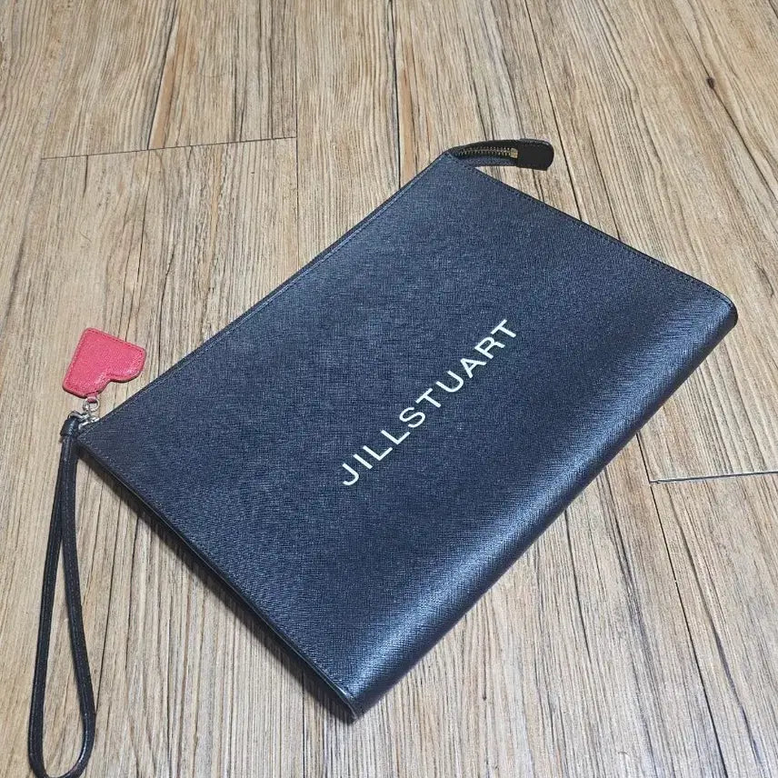 [BUNJANG] JILLSTUART Saffiano Leather Clutch Bag / 질스튜어트 클러치