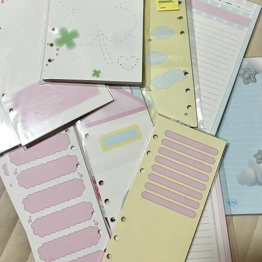 [BUNJANG] Avalable Crush A6 / A6 Half Diary Inserts Set / 어버블크러쉬 a6/a6하프 다이어리 속지 모음