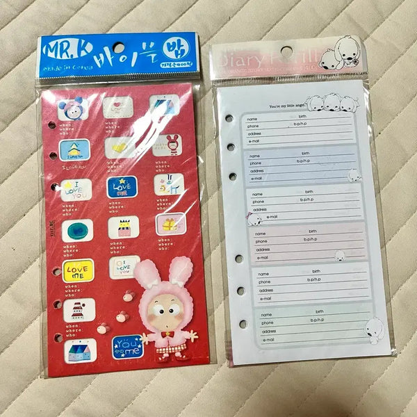 [BUNJANG] Siropeeto Design Classic Diary Refill Inserts / 고전다이어리 리필 속지 시로페토 디자인