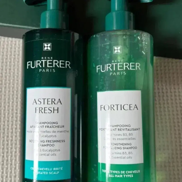 [BUNJANG] René Furterer Astera + Forticea Shampoo 500ml Set / 르네휘테르 아스테라+포티샤 샴푸 500ml 세트