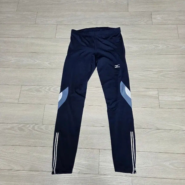 [BUNJANG] Mizuno Navy Running Leggings / 미즈노 네이비 런닝 레깅스