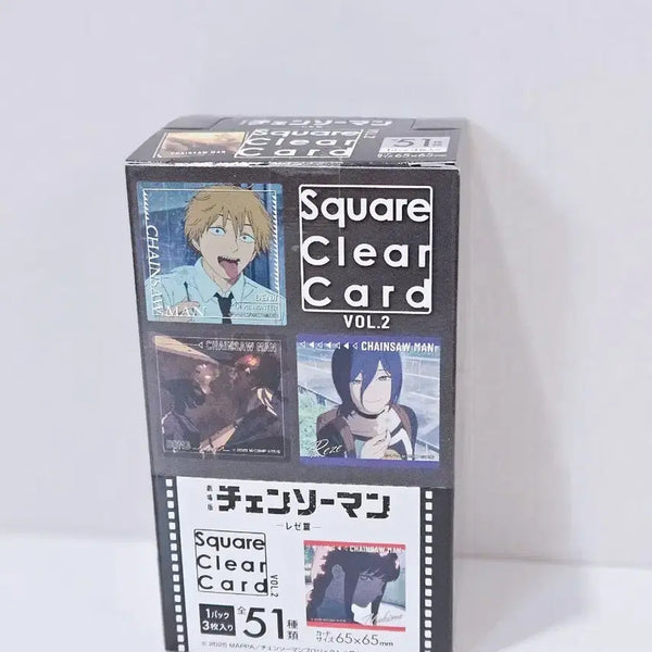 [BUNJANG] Chainsaw Man Recy Clear Card Box / 체인소맨 클리어 카드 박스 레제