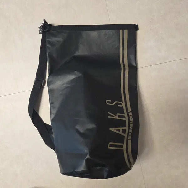 [BUNJANG] Daks Black Waterproof Dry Bag / 닥스 블랙 방수 드라이백,  물놀이 및 캠핑 아웃도어 백