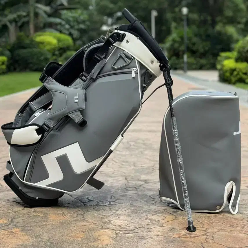 [BUNJANG] New Carbon Fiber Ultra-Light Stand Golf Bag (Gray) / 골프백 신상 탄소섬유 초경량 스탠드백(그레이)