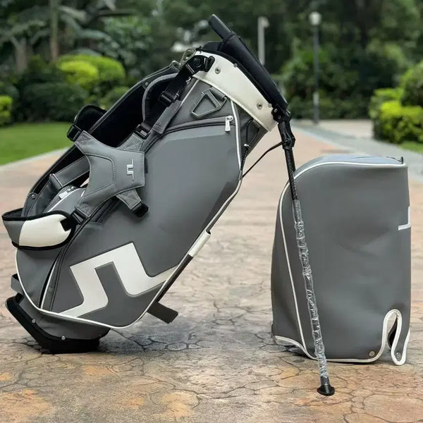 [BUNJANG] New Carbon Fiber Ultra-Light Stand Golf Bag (Gray) / 골프백 신상 탄소섬유 초경량 스탠드백(그레이)