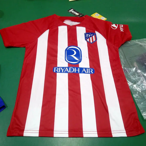 [BUNJANG] 23-24 Atletico Madrid Replica Jersey Set - Griezmann #7 / 축구 유니폼 23-24 AT 마드리드 레플리카 7 그리즈만 상하의 세트