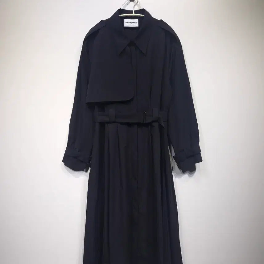 [BUNJANG] Karl Lagerfeld 2023 Trench Coat Dress / [새상품]KARL LAGERFELD 칼라거펠트 23년 트렌치 코트 원피스