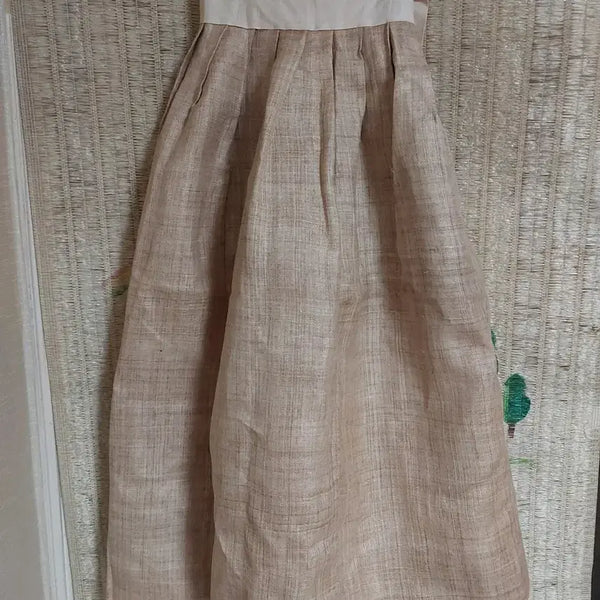[BUNJANG] Vintage Hemp Skirt / 고전 삼베 허리치마 소장용