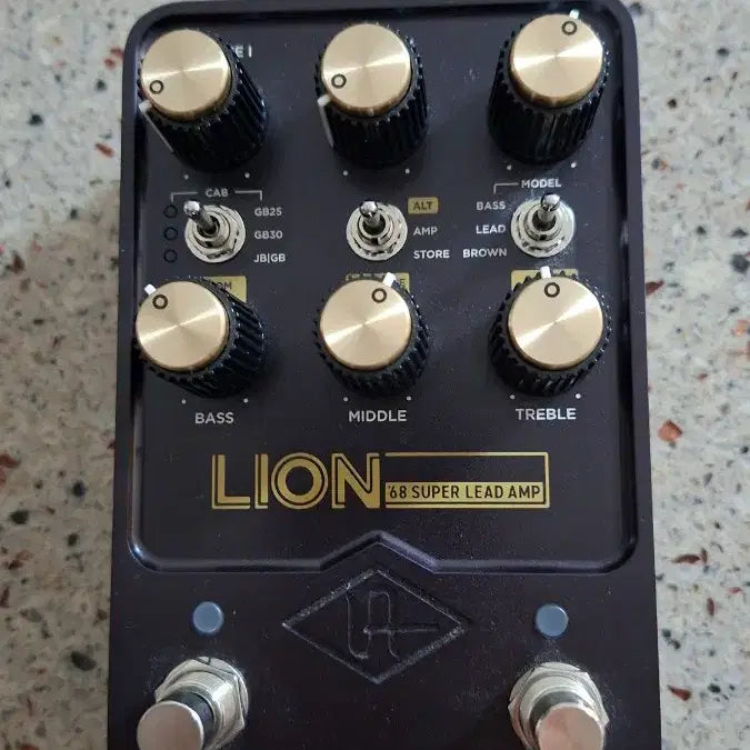 [BUNJANG] Universal Audio LION 68 Super Lead Amp Pedal / Universal Audio LION 68 Super Lead Amp