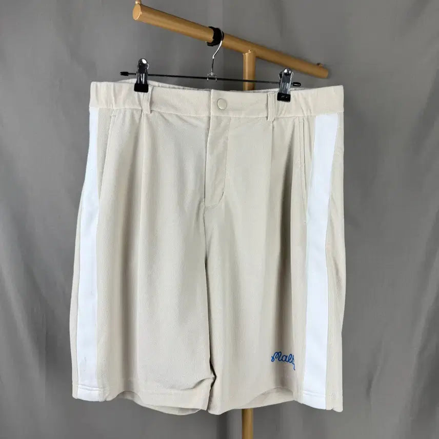 [BUNJANG] Malbon 24SS Men's Travel Terry Half Pants Size 85 / 85size ) 24SS 말본 남성 트레블 테리지 하프 팬츠