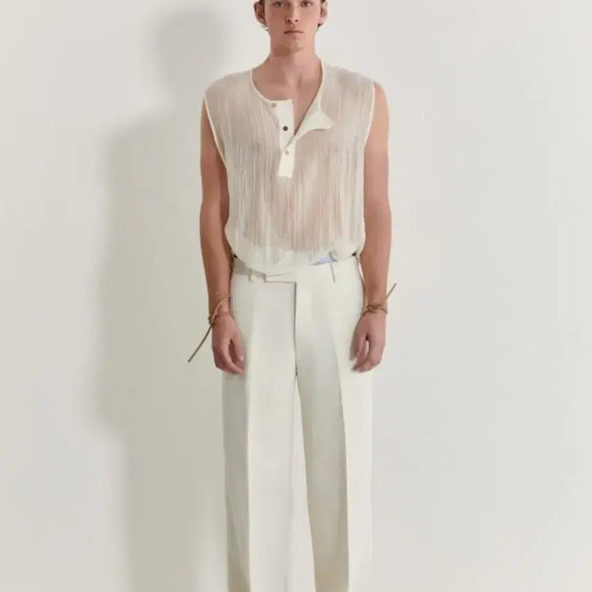 [BUNJANG] Moomyeong Wool Pants (Size 1) / 무명 울팬츠 (1사이즈)