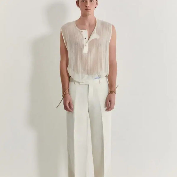 [BUNJANG] Moomyeong Wool Pants (Size 1) / 무명 울팬츠 (1사이즈)