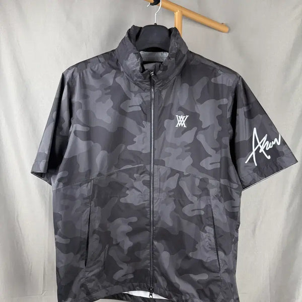 [BUNJANG] Anew Golf Men's Camouflage Rain Anorak (Size L) / L ) 22SS 어뉴 골프 남성 카모플라쥬 레인 아노락