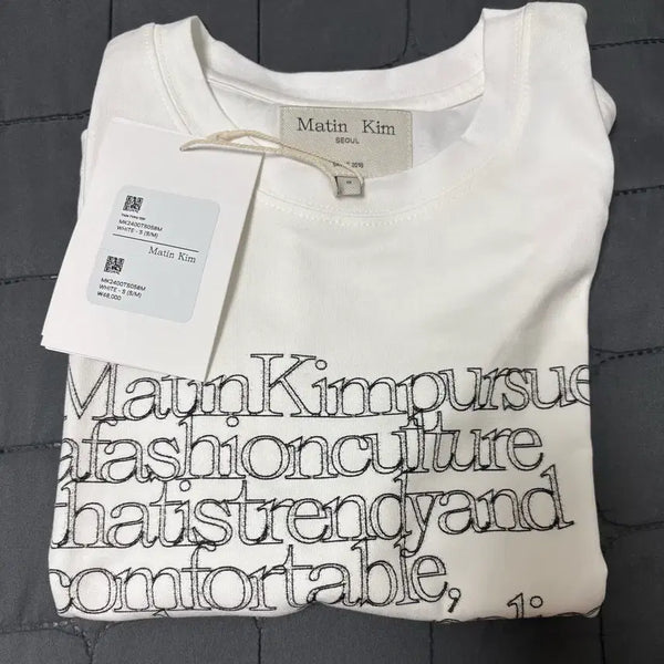 [BUNJANG] Matinkim Short Sleeve T-Shirt / (마지막가격 새상품)마뗑킴 반팔