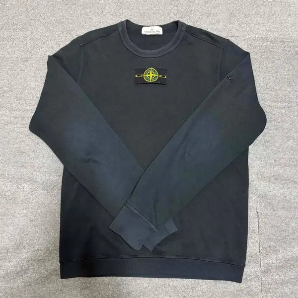[BUNJANG] Stone Island Black Sweatshirt L / 스톤아일랜드 블랙 맨투맨 티셔츠 L