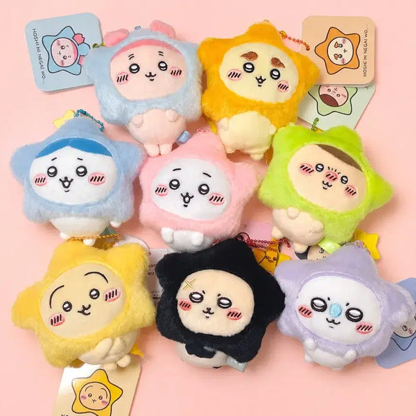 [BUNJANG] Chiikawa Star Wish Star Power Collection Plush Keychain / 새상품) 치이카와 스타위시 별에소원을 인형 키링