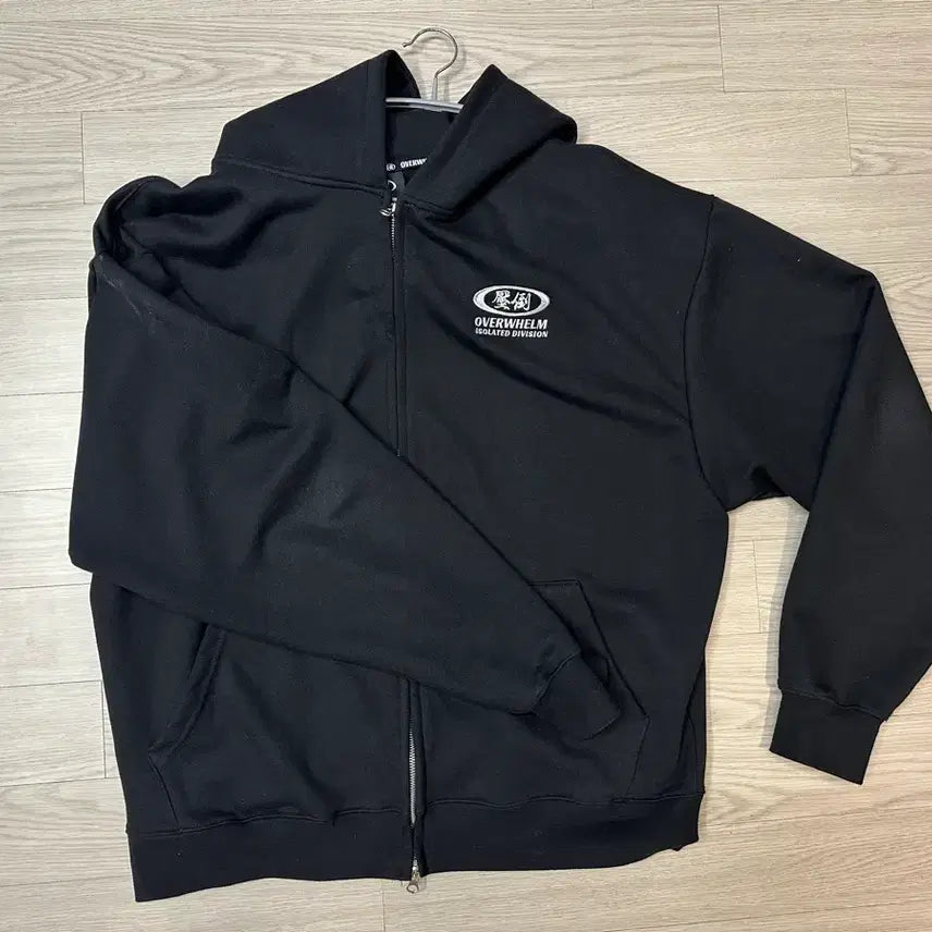 [BUNJANG] A.P.D.D. Double Circle Hooded Zip-Up L / [ L ] 압도 후드집업 더블써클