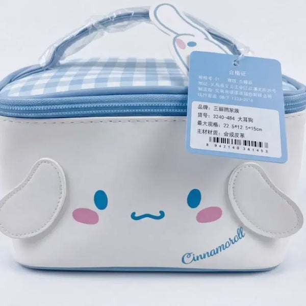[BUNJANG] Cinnamoroll Cosmetic Organizer Pouch / 시나모롤 파우치 가방 코스메틱 정리함