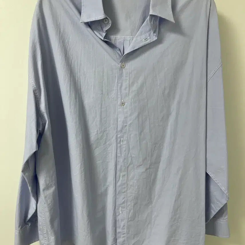 [BUNJANG] Coq Seuts Oversized T-Shirt Sky Blue / coq 씨오큐 서츠 스카이블루 S