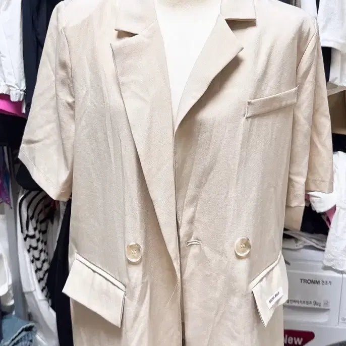 [BUNJANG] Short Sleeve Jacket / 반팔자켓
