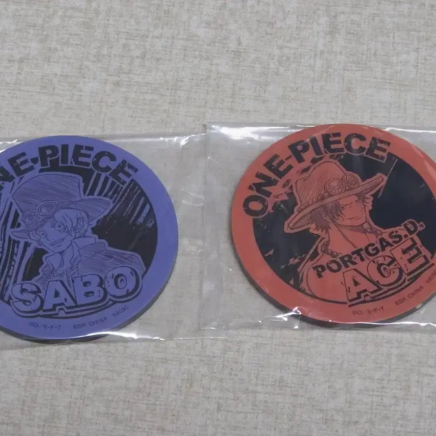 [BUNJANG] One Piece Ichiban Kuji H Prize Acrylic Magnet Sabo & Ace Set / 원피스 제일복권 H상 아크릴마그넷 ( 사보, 에이스 일괄 )