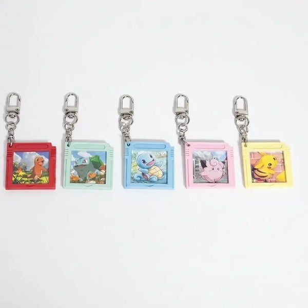 [BUNJANG] DIY Pokemon Keychain Making Kit / 나만의 포켓몬스터 키링 만들기 DIY 세트 (+랜덤 포켓몬카드 5장)