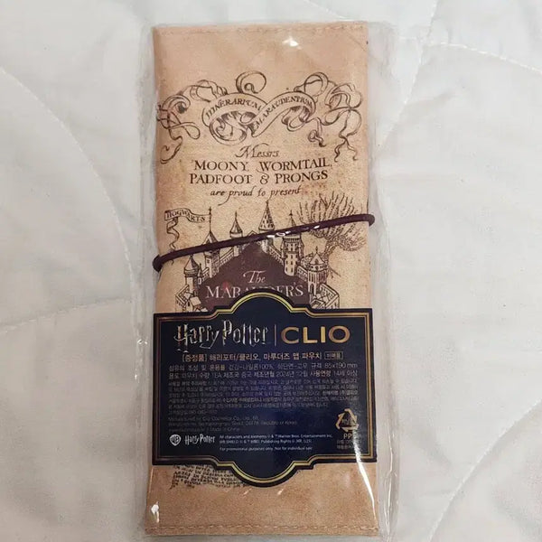 [BUNJANG] Clio Harry Potter Marauder's Map Pouch / 클리오 해리포터 마루더즈 맵 파우치