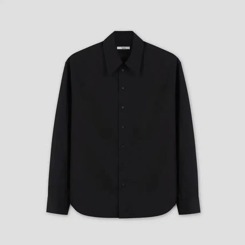 [BUNJANG] Taille Barri Cotton Poplin Boy Shirt Black Size 2 / 타일레 바리 코튼 포플린 보이 셔츠 블랙 2사이즈