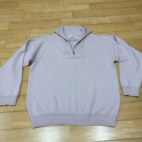 [BUNJANG] Barrie Half-Zip Knit Sweater / Barrie 배리 하프집업 니트