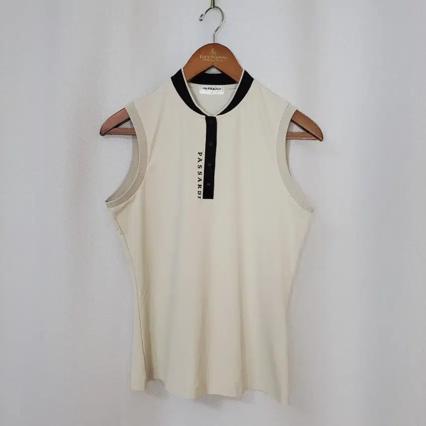 [BUNJANG] Pasadi Women's Golf Cooling Fabric Top Beige 95 / 파사디 여성95 골프
