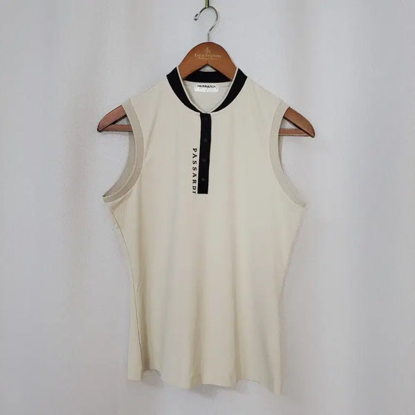 [BUNJANG] Pasadi Women's Golf Cooling Fabric Top Beige 95 / 파사디 여성95 골프