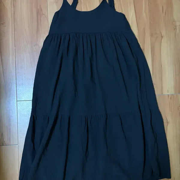 [BUNJANG] Black Bustier Long Dress for Vacation / 블랙 검정 뷔스티에 롱 원피스 바캉스룩 동남아룩