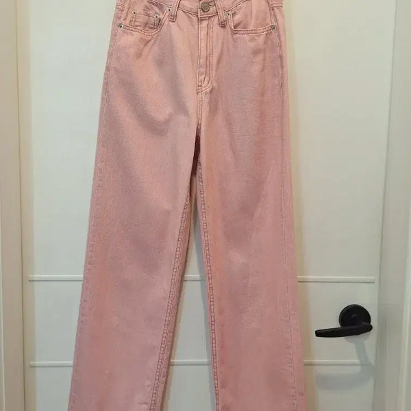 [BUNJANG] HAINT Pink Cotton Pants / HAINT 헤인트 핑크 여성 바지