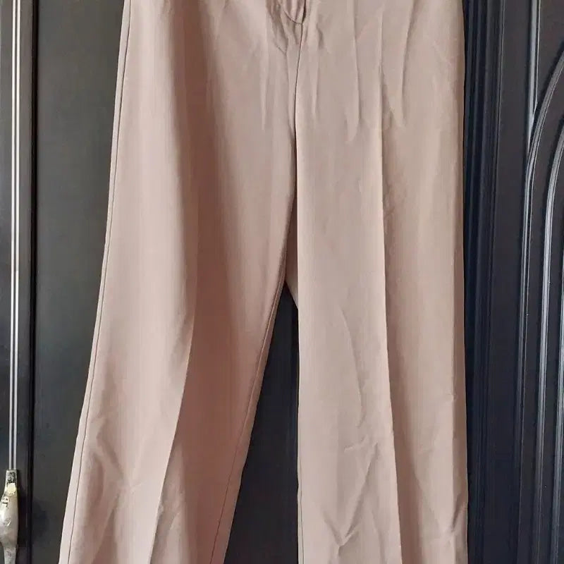 [BUNJANG] Beige Wide Leg Dress Pants / 베이지색 와이드 팬츠 슬랙스