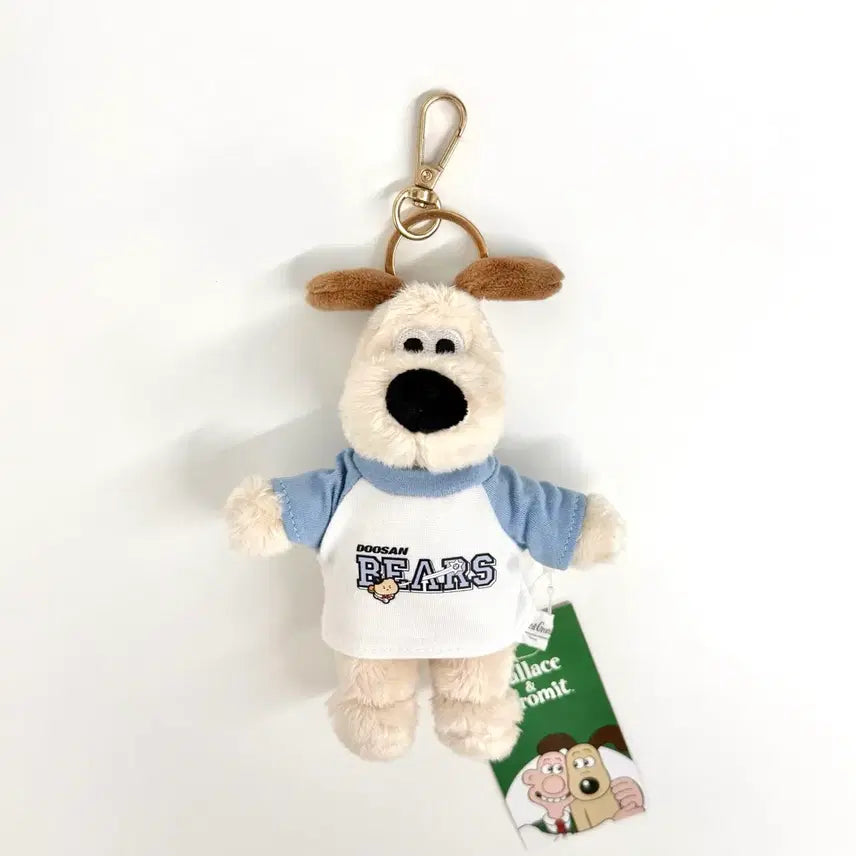 [BUNJANG] Doosan Bears Kim Taek-yeon Gromit Plush Doll / 두산베어스 63 김택연 그로밋 인형