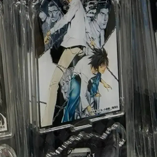 [BUNJANG] Death Note Light Yagami L Original Art Exhibition Acrylic Standee (Sealed) / 데스노트 라이토 엘 원화전 아크릴 미개봉