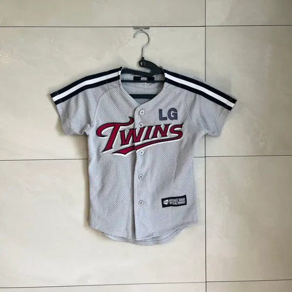 [BUNJANG] LG Twins Kids Noma-King Baseball Jersey [5] / LG 엘지 트윈스 어린이 노마킹 야구 유니폼 [5]