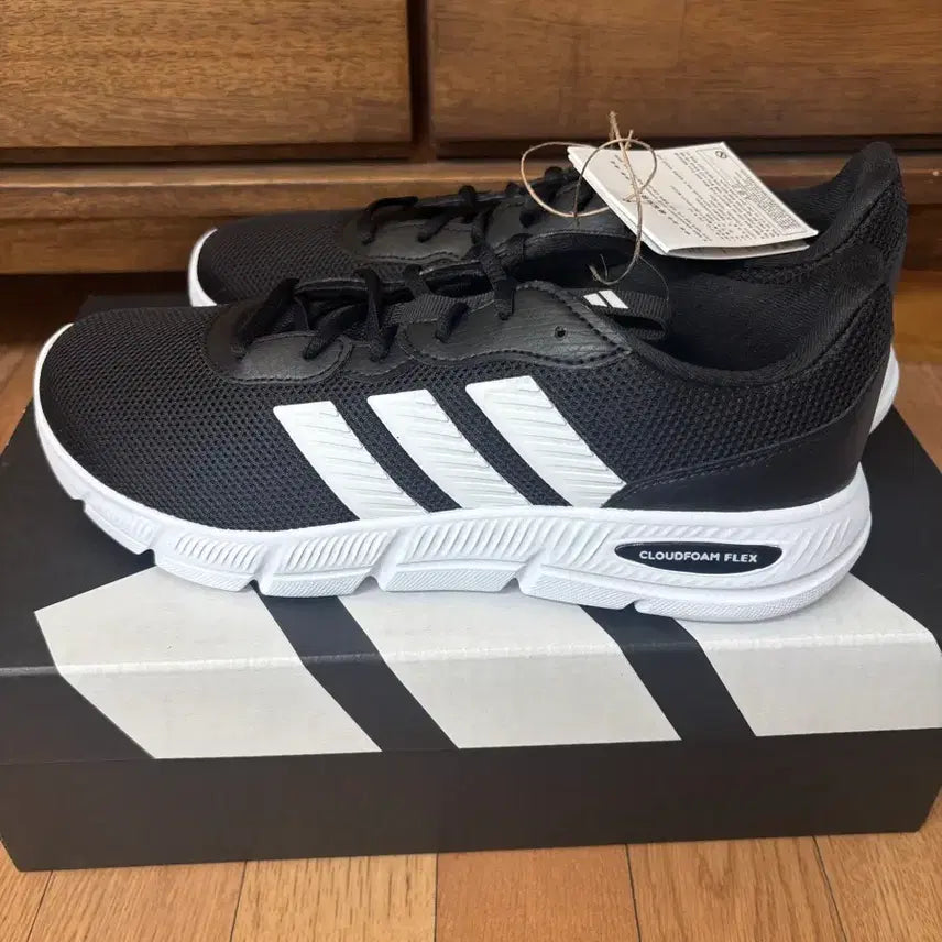 [BUNJANG] Adidas Cloudfoam Flex Sneakers Black / 아디다스 클라우드폼 플렉스 운동화 블랙